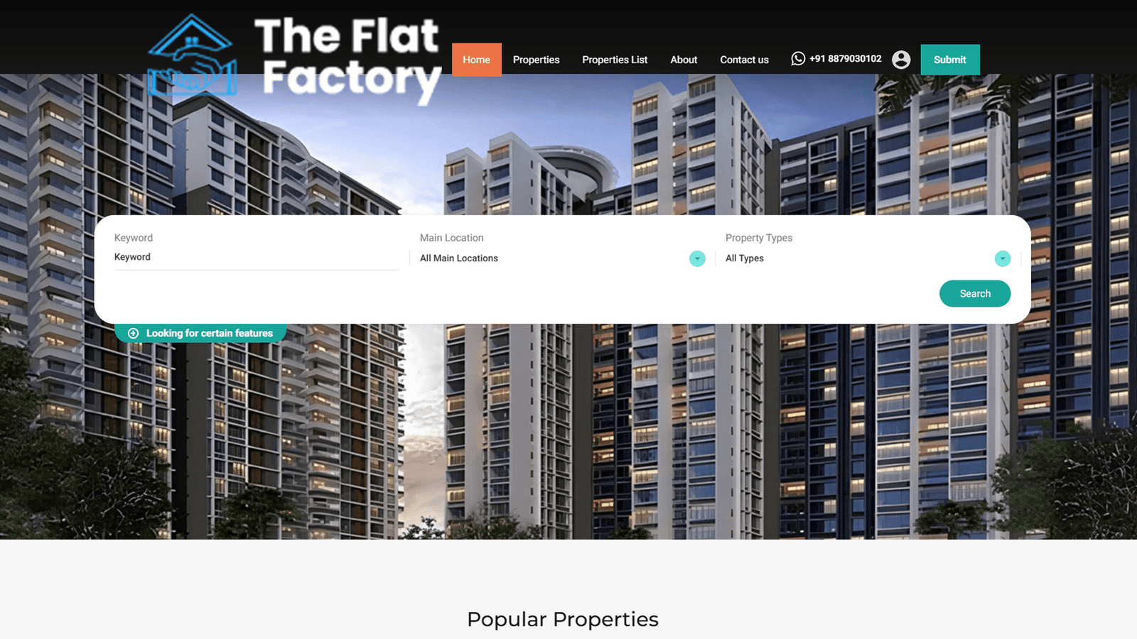 Flat factory portfolio